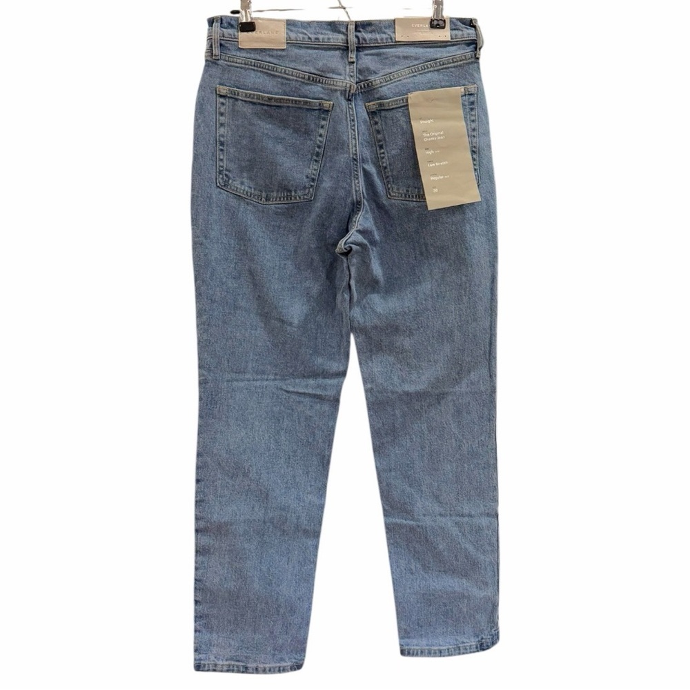 NWT Everlane The Original Cheeky Jean in Stone Wash Sky Size 30 - Picture 8 of 13
